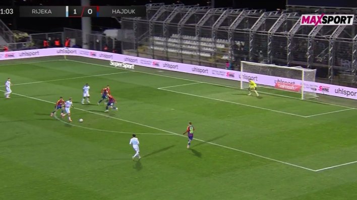 Pogledajte što je napravio Toni Fruk prije golčine Hajduku za 2:0