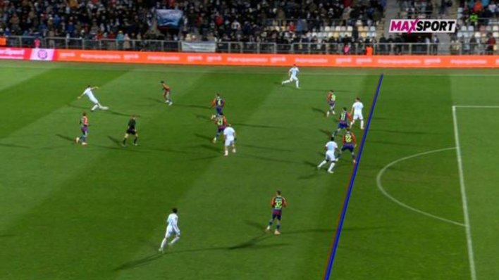 Prvi gol Rijeke se provjeravao; pogledajte fotografiju iz VAR sobe