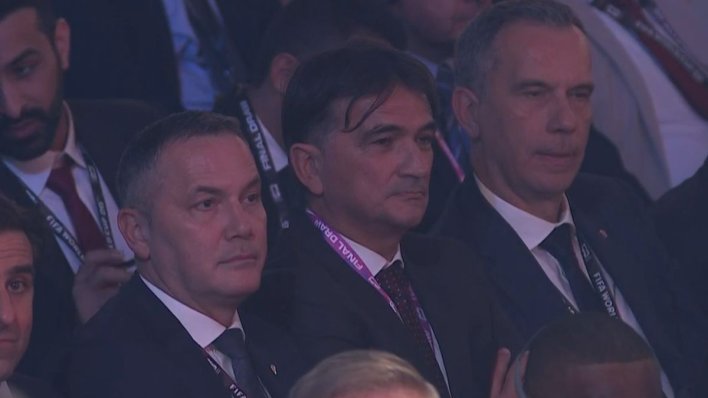 Kamera je snimala Dalića, a reakcija Ferdinanda kad je Shaq spojio Hrvatsku i Englesku je postala viralna