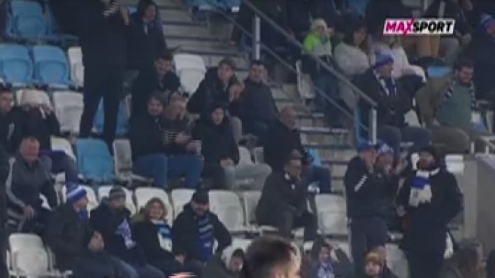 Pogledajte neviđene scene s Opus Arene! Navijači Osijeka slave peti gol Istre