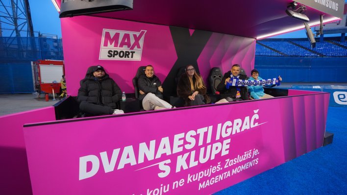 Na Maksimir stigla Magenta tribina: Navijačima nudi ekskluzivno iskustvo praćenja utakmica s najboljim pogledom na teren