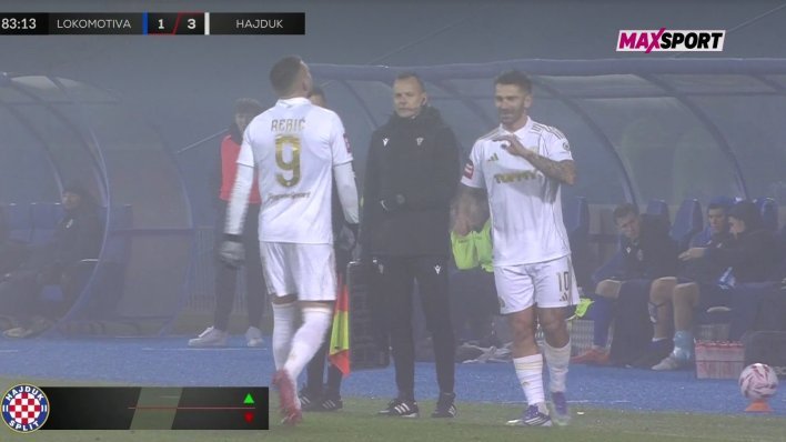 Pogledajte ulazak Marka Livaje u igru; s osmijehom je ušao u 84. minuti