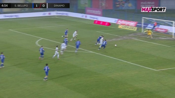 Dinamo eskpresno izjednačio! Pogledajte gol novog vođe Dinama