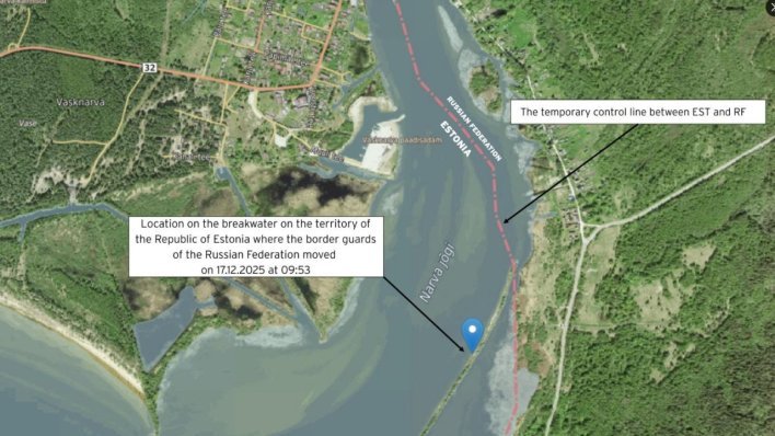 Ruski graničari ušli na teritorij Estonije