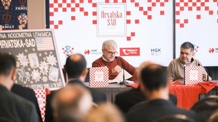 Predstavljena knjiga Hrvatska - SAD (ili nikad) o prvoj utakmici hrvatske reprezentacije