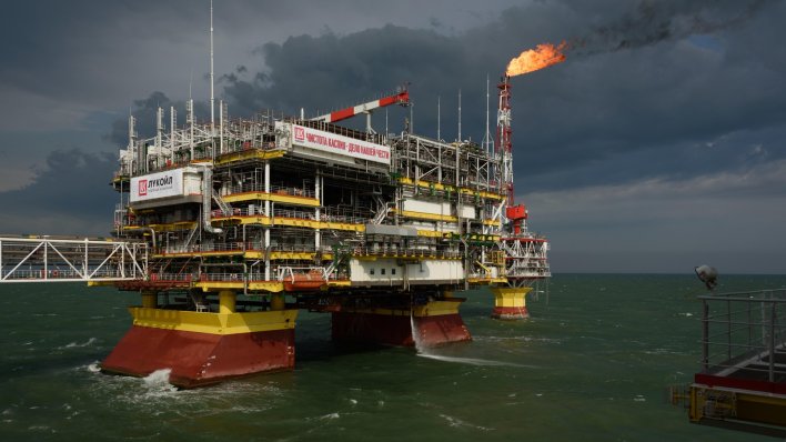 Ukrajina pogodila Lukoilovu naftnu platformu