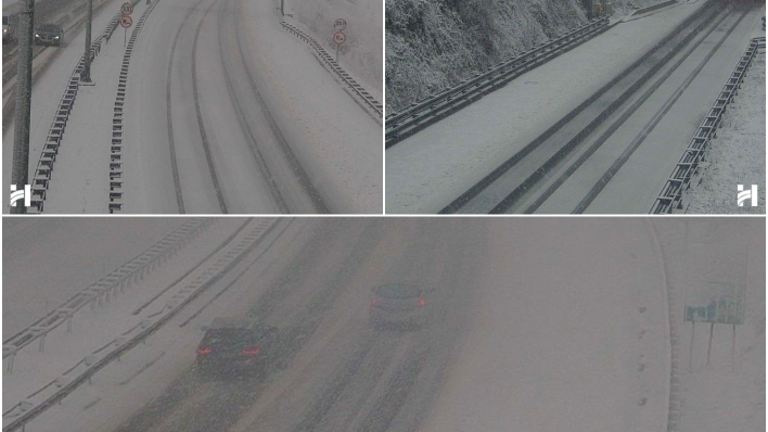 Gust snijeg pada diljem Hrvatske, DHMZ upozorio: Moguće su mećave i zapusi