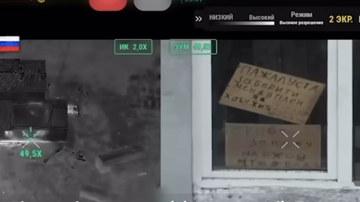 Ruski vojnik porukom na kartonu molio Ukrajince da ga zarobe: Uzmite me, želim živjeti