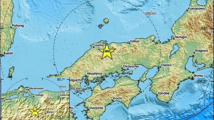 Snažan potres magnitude 6,2 pogodio zapadni Japan, nema opasnosti od tsunamija
