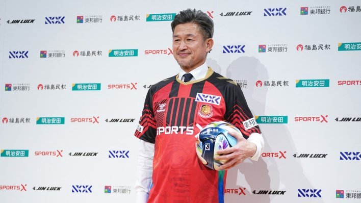 Legendarni Miura i u 59. godini igra profesionalni nogomet. 'Što sam stariji, to mi se više igra'