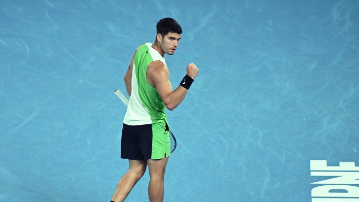 Carlos Alcaraz bez problema stigao do drugog kola Australian Opena