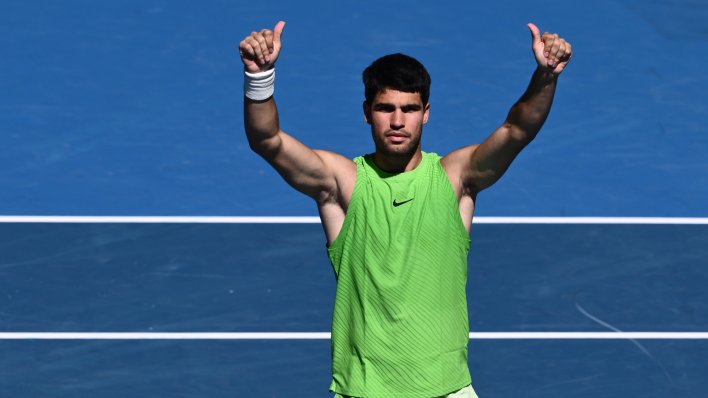 Carlos Alcaraz bez problema do osmine finala Australian Opena