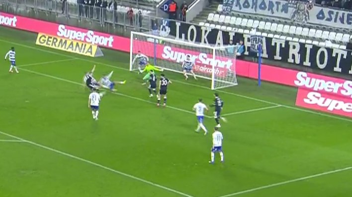 Pogledajte kako je Stojković zakucao loptu u gol za vodstvo Dinama na Opus Areni