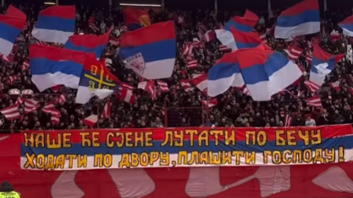 Delije poslale poruku hrvatskim navijačima kojima su napravili sačekušu u Austriji pa skandirali i Torcidi