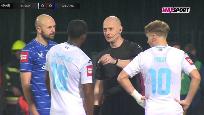 Pogledajte kako je sudac Bel poludio na igrača Rijeke, evo što mu je ponudio