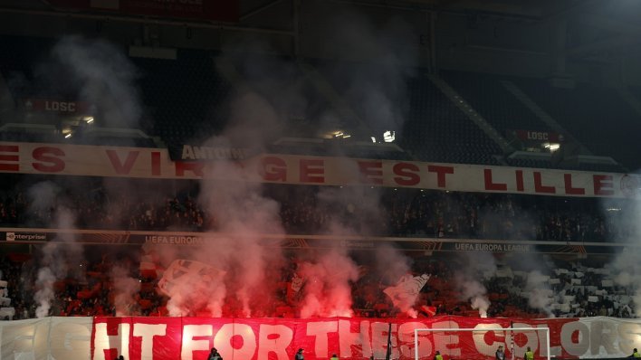Sramotan potez Lilleovih navijača na utakmici sa Zvezdom; izvjesili su zastavu...