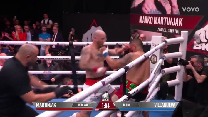 Pogledajte kako je Martinjak demolirao bivšeg UFC borca u 90 sekundi za svjetski naslov