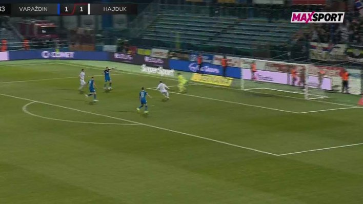 Nevjerojatno kako Hajduk u ovom napadu nije primio gol
