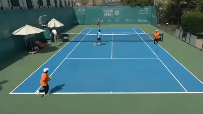 Pogledajte dramu na teniskom turniru u Dubaiju: Eksplozija usred meča izazvala prekid