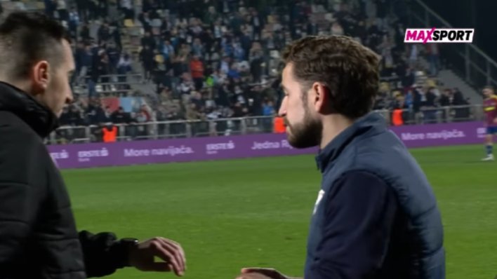 Detalj koji je promaknuo svima: Dok cijela Rujevica slavi gol za 2:2, pogledajte što radi trener Rijeke