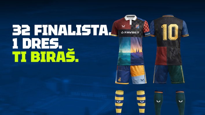 Dinamovi navijači dizajniraju dres za iduću sezonu: Ovo su finalisti