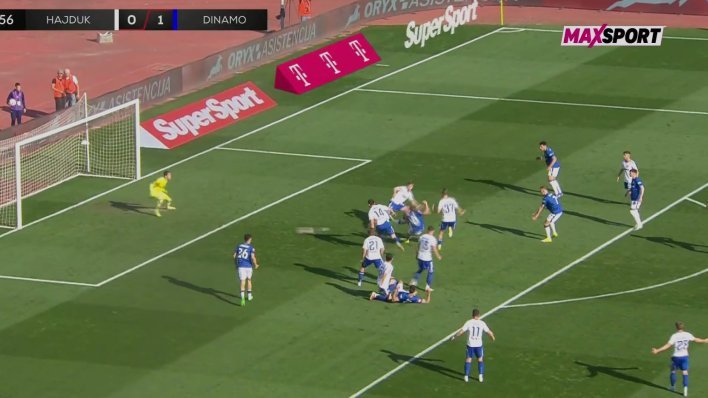 Novi šok na Poljudu! Pogledajte kako je Dinamo povećao prednost