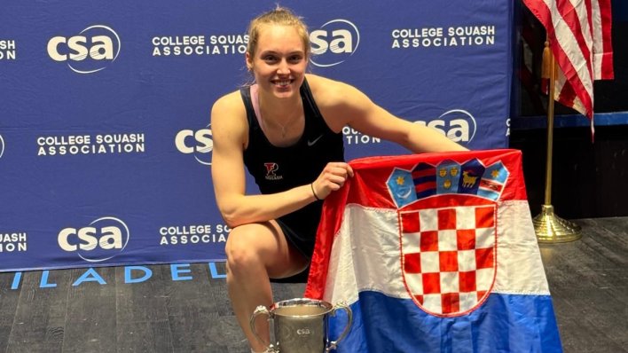 Hrvatica dio jednog od najvećih uspjeha u povijesti sveučilišnog squasha u SAD-u