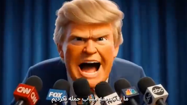 Iran provocira Trumpa: Objavili crtić, spominje se napad na iransku školu, ali i Epsteinovi dosjei