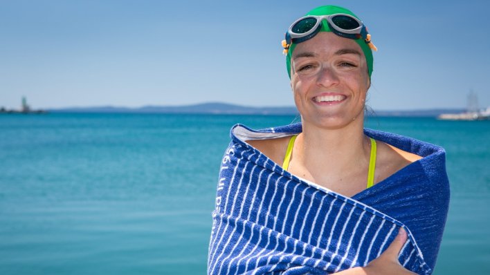 Dina Levačić preplivala 16 kilometara na jezeru Titicaca