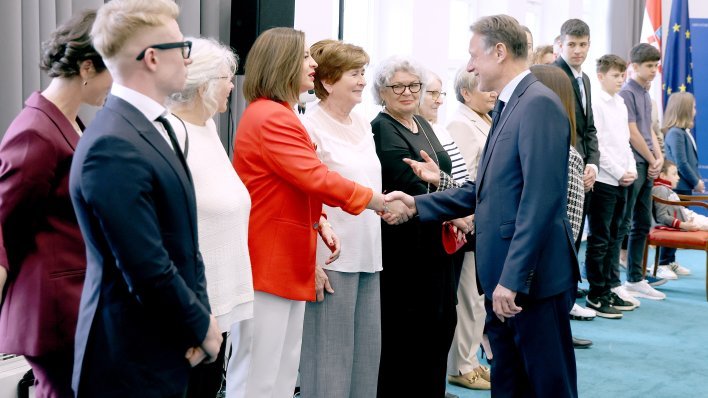 FOTO Jandroković primio dobitnike nagrade 'Ponos Hrvatske'