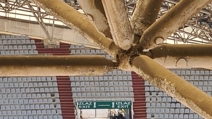 Hajduk objavio šokantne fotografije Poljuda u raspadu: 'Iz poljudske ljepotice poispadale vide'