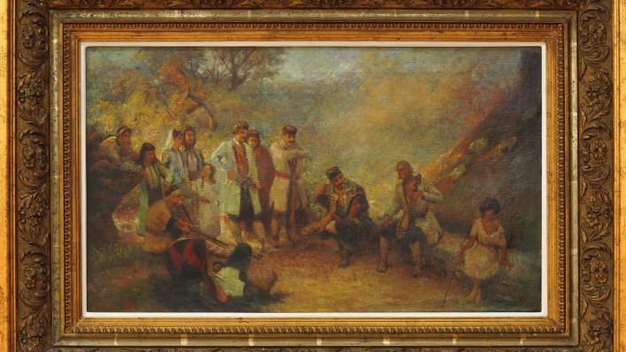 Bukovčev 'Crnogorski guslar' na aukciji u Esplanadi