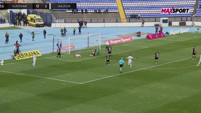 Rebić asistirao, Brajković zabio: Pogledajte kako je Hajduk povećao vodstvo u Osijeku