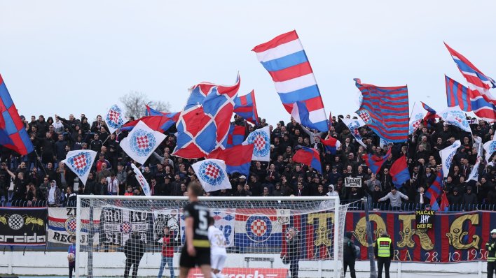 Evo što je Torcida pjevala nakon pobjede Hajduka nad Vukovarom