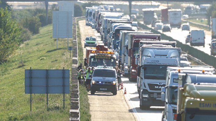 Prometna nesreća na A3, vozi se uz ograničenje brzine