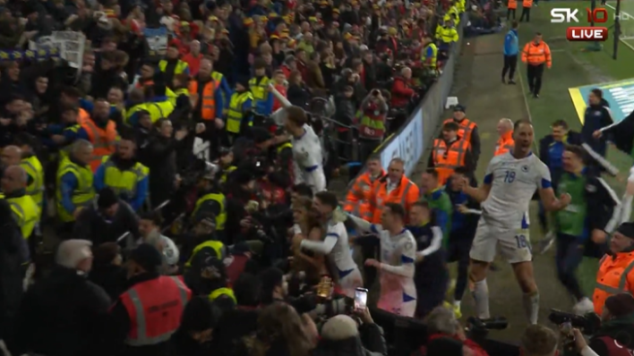 Pogledajte trenutak kada je BiH izbacila Wales i ostala u igri za Svjetsko prvenstvo