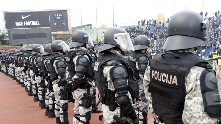 Policija u Zenici uoči utakmice s Talijanima uvodi dodatne mjere osiguranja