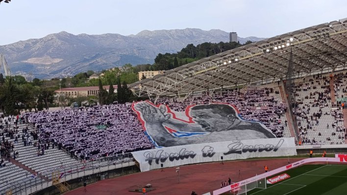 Pogledajte Torcidinu koreografiju u čast legende poljudskog sjevera