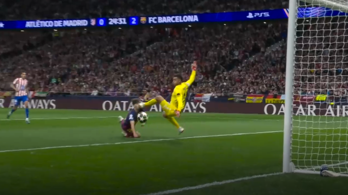 Ovo je bilo ružno! Pogledajte kako je golman Atletica nokautirao kopačkom Fermina Lopeza