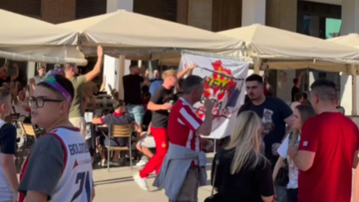 Navijači Zvezde u Madridu vrijeđaju Hrvata: Pogledajte sporni video