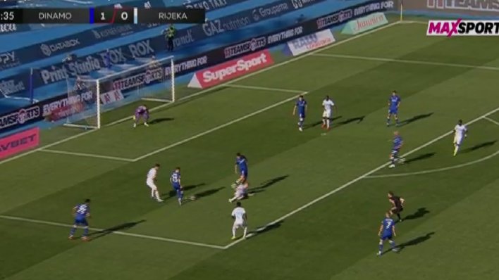 Nevjerojatna greška Domingueza: Pogledajte kako je Rijeka zabila Dinamu nakon jednog od najbizarnijih penala u SHNL-u