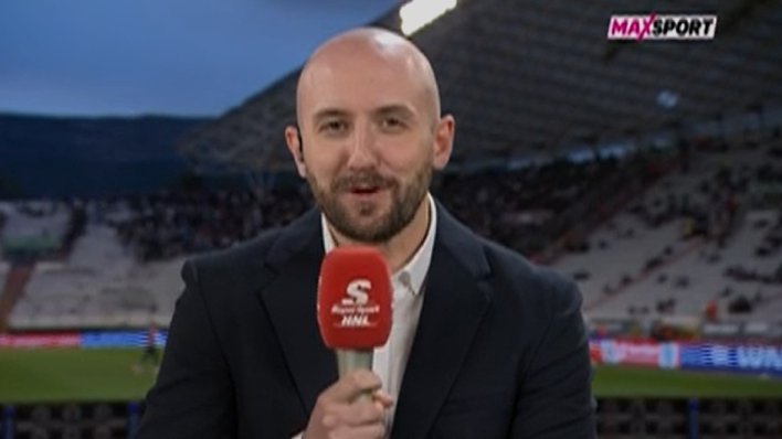 Komentator MAXSporta u 19.30 sati gledatelje pozdravio: Dobro jutro... Razlog je očit.