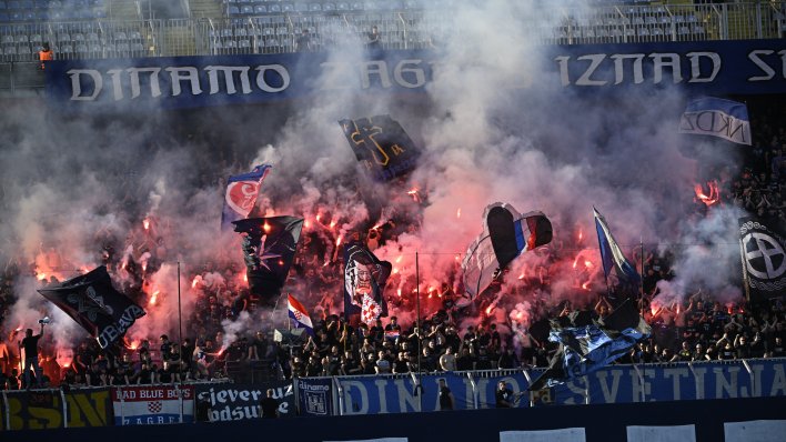 Dinamo zbog bakljade Bad Blue Boysa zaradio masnu kaznu