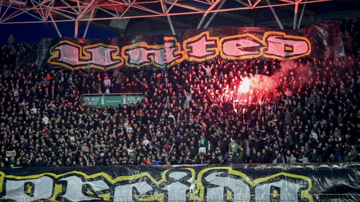 Torcida nakon pobjede najavila derbi s Dinamom: 'Gazi purgere, mrzim Dinamo'