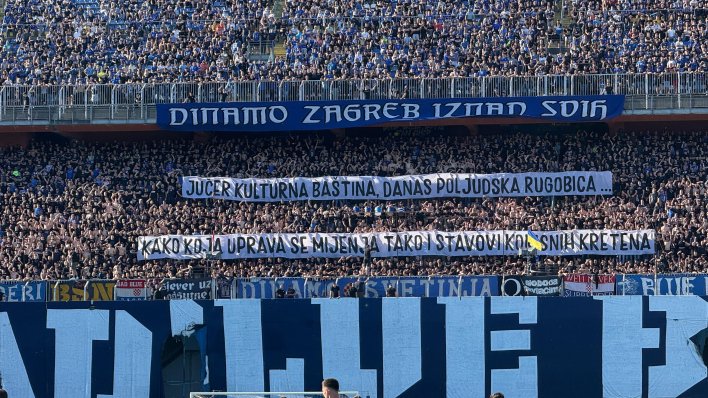 Boysi se narugali upravi Hajduka: 'Jučer kulturna baština, a danas...'