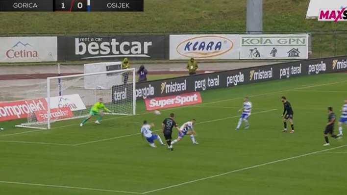 Pogledajte sjajan gol Ante Ercega za vodstvo Gorice 2:0