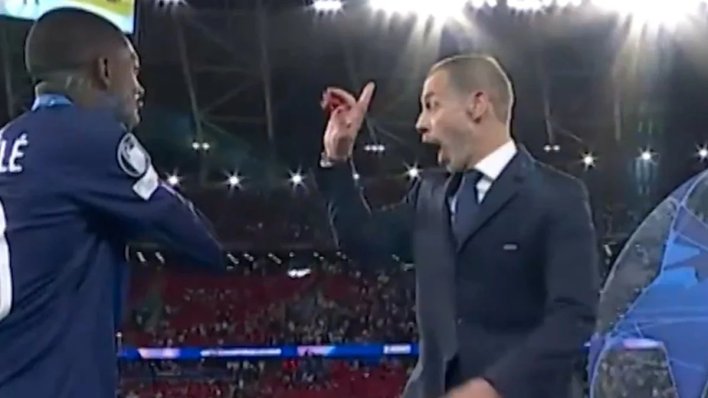 Detalj s dodjele trofeja PSG-u postao hit: Jeste li vidjeli što je napravio Čeferin?