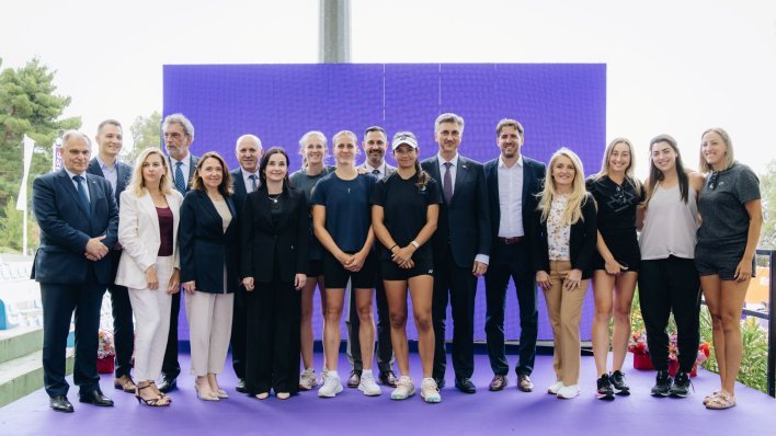 Premijer Plenković i ministri stigli na ždrijeb WTA Makarska Opena: Hrvatska se nada domaćoj pobjednici pod Biokovom