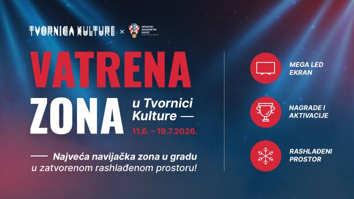Tvornica kulture postaje Vatrena zona: u Šubićevu stiže najveća navijačka zona u gradu