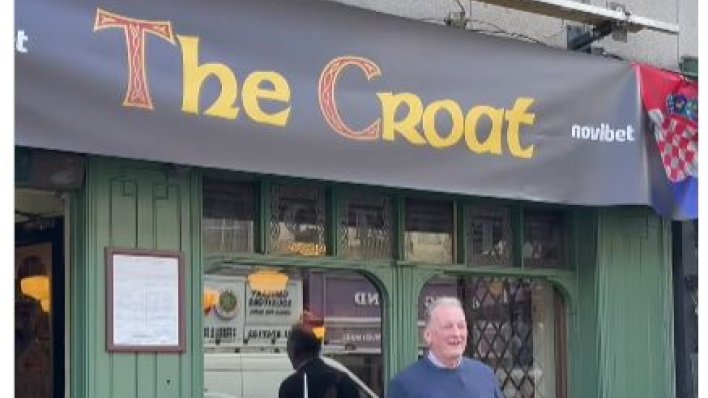 Dublin u znaku Hrvatske: Popularni pub privremeno postaje 'The Croat'